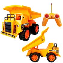 Trator Caminhão Caçamba de Controle 5 Canais Recarregável Trator Caminhão Caçamba de Controle 5 Canais Recarregável