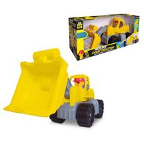 Trator Carregadeira Construction Grande - 48cm - Samba Toys