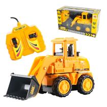 Trator Carregadeira De Controle Com Fio 6457 - Dm Toys