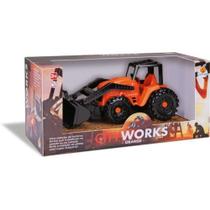 Trator City Work Carregadeira - Orange Toys Trator City Work Carregadeira - Orange Toys