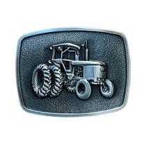 Trator com fivela de cinto Vintage Farm Equipment Design Alloy