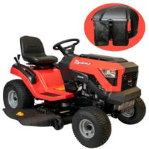 Trator Cortador de Grama 19,5 HP Gasolina 4 Tempos TLT42-19A + Recolhedor TOYAMA Trator Cortador de Grama 19,5 HP Gasolina 4 Tempos TLT42-19A + Recolhedor TOYAMA