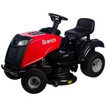 Trator Cortador De Grama Bt-1838 17,5 Hp À Gasolina Corte 38 Pol Branco Motores