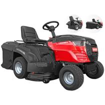 Trator Cortador de Grama Gasolina 107cm 20hp 4 Tempos com Coletor