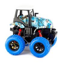 Trator De Brinquedo A Fricção Rodas Emborrachadas Monster Trator De Brinquedo A Fricção Rodas Emborrachadas Monster