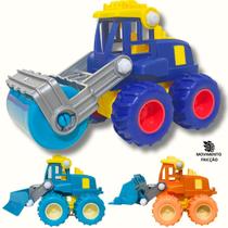 Trator De Brinquedo A Fricção Rodas Emborrachadas Resistente Trator De Brinquedo A Fricção Rodas Emborrachadas Resistente