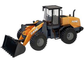 Trator de Brinquedo Case Construction - Pá Carregadeira 721E Usual