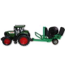 Trator de Brinquedo Com Implementos Farm Tractor Flexão 50cm Modelo:Lona Trator de Brinquedo Com Implementos Farm Tractor Flexão 50cm Modelo:Lona