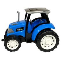 Trator De Brinquedo Infantil Maxx Trator Rural Azul