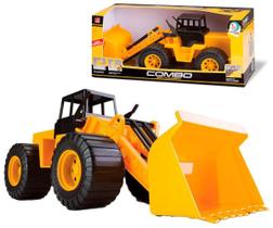Trator De Brinquedo Mini Escavadeira Articulada Veículo de Construção Gande