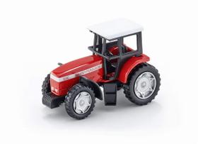 Trator de brinquedo SIKU Massey Ferguson cor vermelha