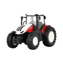 Trator De Controle Remoto RC Para Meninos Com Luzes LED 24GHZ Brinquedo Simulador De Agricultura