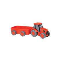 Trator de Fazendinha e Carroça NewRay Kubota Lil' Orange