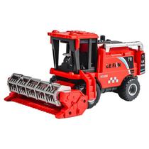 Trator de máquina de colheita de brinquedos grande vermelho com função de inércia Trator de máquina de colheita de brinquedos grande vermelho com função de inércia