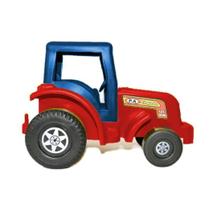 Trator de Plástico grande 40cm brinquedos Pá Carregadeira /caminhão/ carro infantil p/crianças