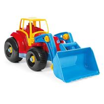 Trator Didático Desmontável Brinquedo Infantil Poliplac