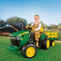 Trator Elétrico Infantil com Caçamba - John Deere - 12v - Peg-Pérego - Pég-Perego