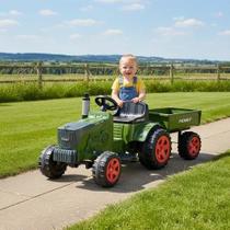 Trator eletrico infantil fendt 6v com caçamba buzina biemme Trator eletrico infantil fendt 6v com caçamba buzina biemme