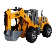 Trator Escavadeira Controle Remoto 7 Funções - WellKids Trator Escavadeira Controle Remoto 7 Funções - WellKids