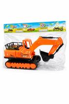 Trator Escavadeira de Brinquedo Linha Construção Trator Escavadeira de Brinquedo Linha Construção