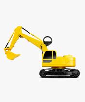 Trator Escavadeira Workers 33 Cm Roma Brinquedos - Ref. 0343 Trator Escavadeira Workers 33 Cm Roma Brinquedos - Ref. 0343