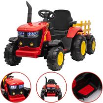Trator Infantil Elétrico 12V Tratorzinho Criança Com Caçamba e Controle Remoto Trator Infantil Elétrico 12V Tratorzinho Criança Com Caçamba e Controle Remoto
