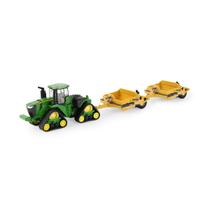Trator John Deere 1/64 9RX 590 com Brinquedo Nivelador 1812DC