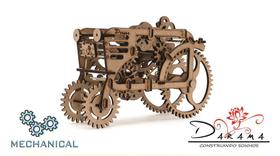 Trator - quebra cabeças 3d mecânico - darama