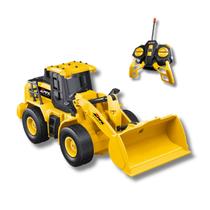 Trator Retro Escavadeira Com Controle Remoto Fenix