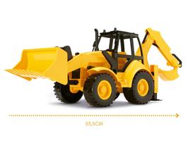 Trator retroescavadeira construction wl-1200 super articulada -silmar