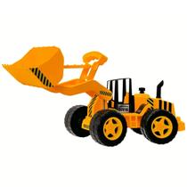Trator Retroescavadeira Infantil - Adijomar Brinquedos