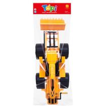 Trator retroescavadeira topi solapa cardoso toys Trator retroescavadeira topi solapa cardoso toys