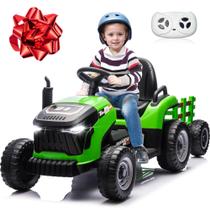 Trator Ride On JOYRACER 24V elétrico com motores de 400W Kids 3+ Trator Ride On JOYRACER 24V elétrico com motores de 400W Kids 3+