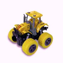 Trator Tração 4x4 C/ Motor À Fricção 360 Carro Carrinho - Faz Manobras Super Iradas - Bee Toys