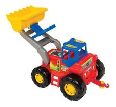 Trator Truck Escavadeira Brinquedo Articulado Magic Toys