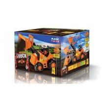 Trator truck laranja ref5001l - Magic Toys