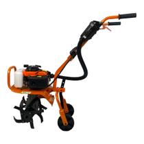 Tratorito Motocultivador de Solo a Gasolina 4T 53cc 3,6HP com 16 Lâminas Carbon Fak
