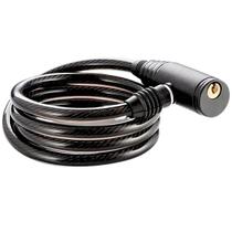 Trava Anti Furto Cabo De Aço Cadeado Segurança Bike Espiral 12mm