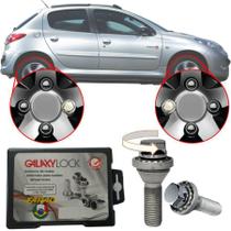 Trava Antifurto Anti Roubo de Roda Parafuso Porca Farad Galaxylock Peugeot 207 Quicksilver Com Mais de 10.000 Segredos BE8/M