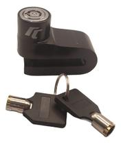 Trava Antifurto Para Freio Disco Moto Preto Universal