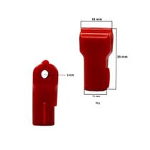 Trava Antifurto Para Gancho Expositor Tamanho 100 unidades Sem Chave