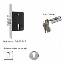 Trava Auxiliar 04 Pinos Quadrada Escovada Cil 9cm Multiponto