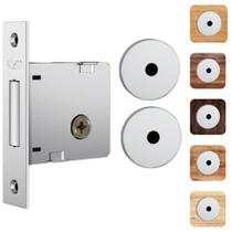 Trava Auxiliar 1004 Cromado Roseta Redonda de Inox