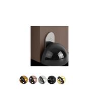 Trava Batente Longo Porta C/ Imã Magnético Inox Dupla Face - Preto Trava Batente Longo Porta C/ Imã Magnético Inox Dupla Face - Preto