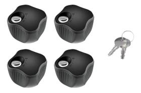 Trava Bike 4 Borboletas com Fecho Thule 527 para Transbike 941 943