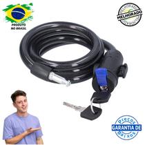 Trava Cabo De Aço Cadeado Segurança Bike Moto Espiral Anti-Roubo-envio imediato UNIDADE:1 UNIDADE