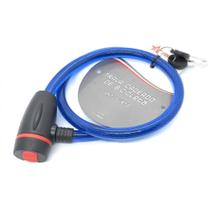 Trava Cabo de Aço para Bicicletas Red Star 0,80Cm