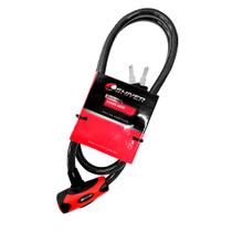Trava Cadeado Chave Codificada Moto Bike 12x1200mm Shiver
