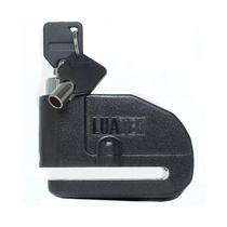 Trava Cadeado De Freio Disco Luatek Com Alarme Sonoro Para Moto