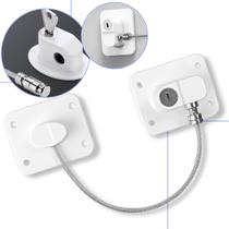 Trava Cadeado De Geladeiras Fechadura de geladeira para crianças, porta de geladeira, armários de Alta Segurança Trava Cadeado De Geladeiras Fechadura de geladeira para crianças, porta de geladeira, armários de Alta Segurança